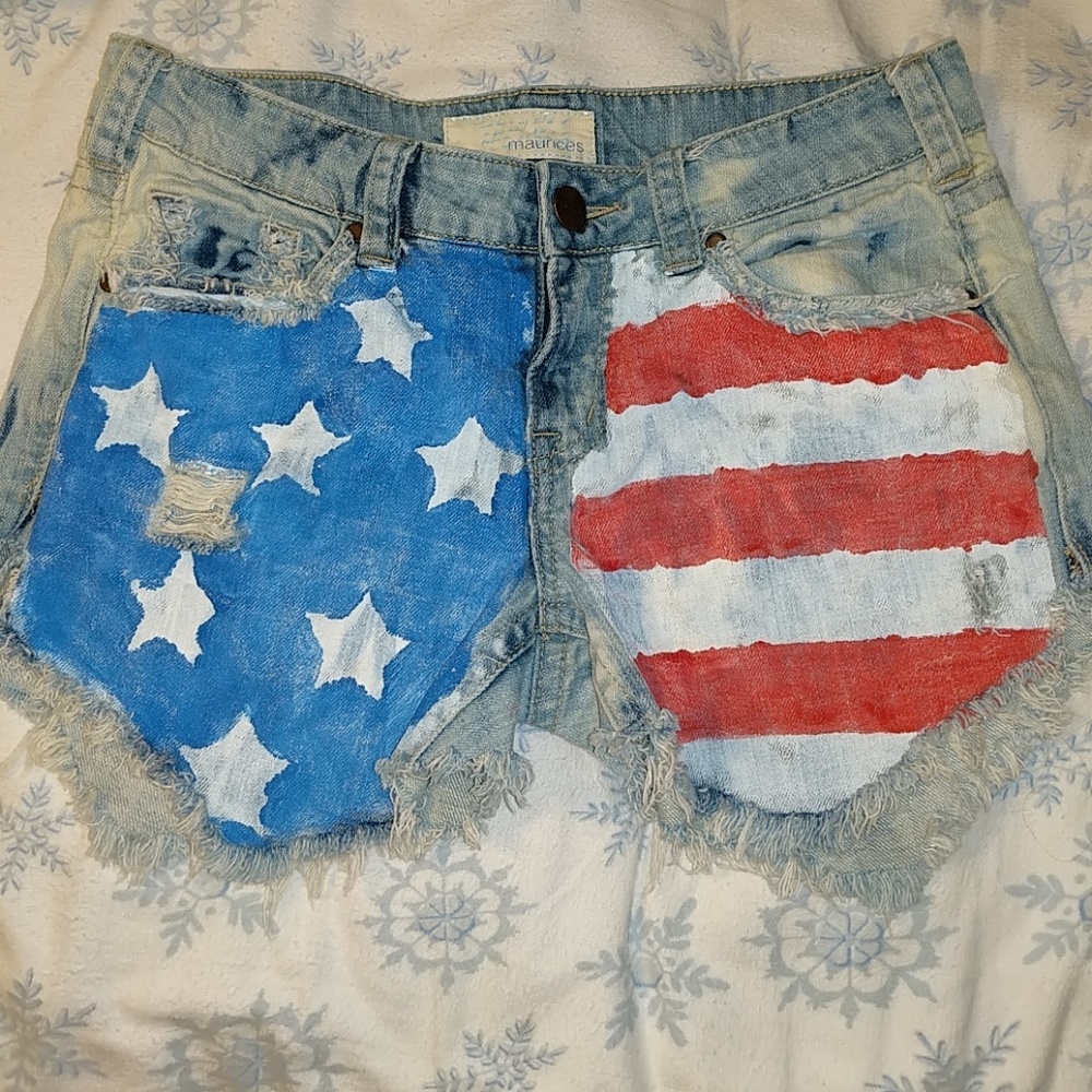 Jean shorts